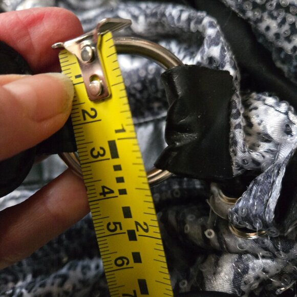 NWOT - Black & White sparkly bag - Picture 13 of 14